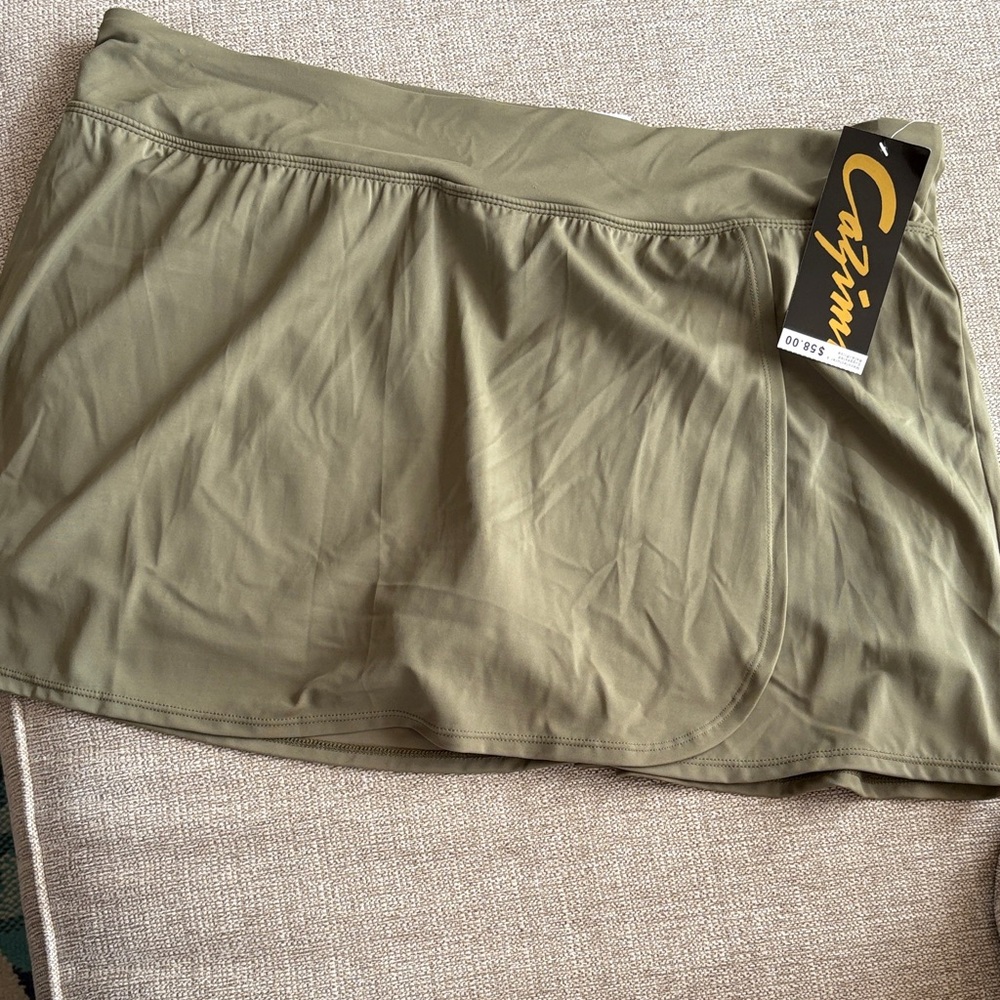 Cazimi Olive Green Skort NWT